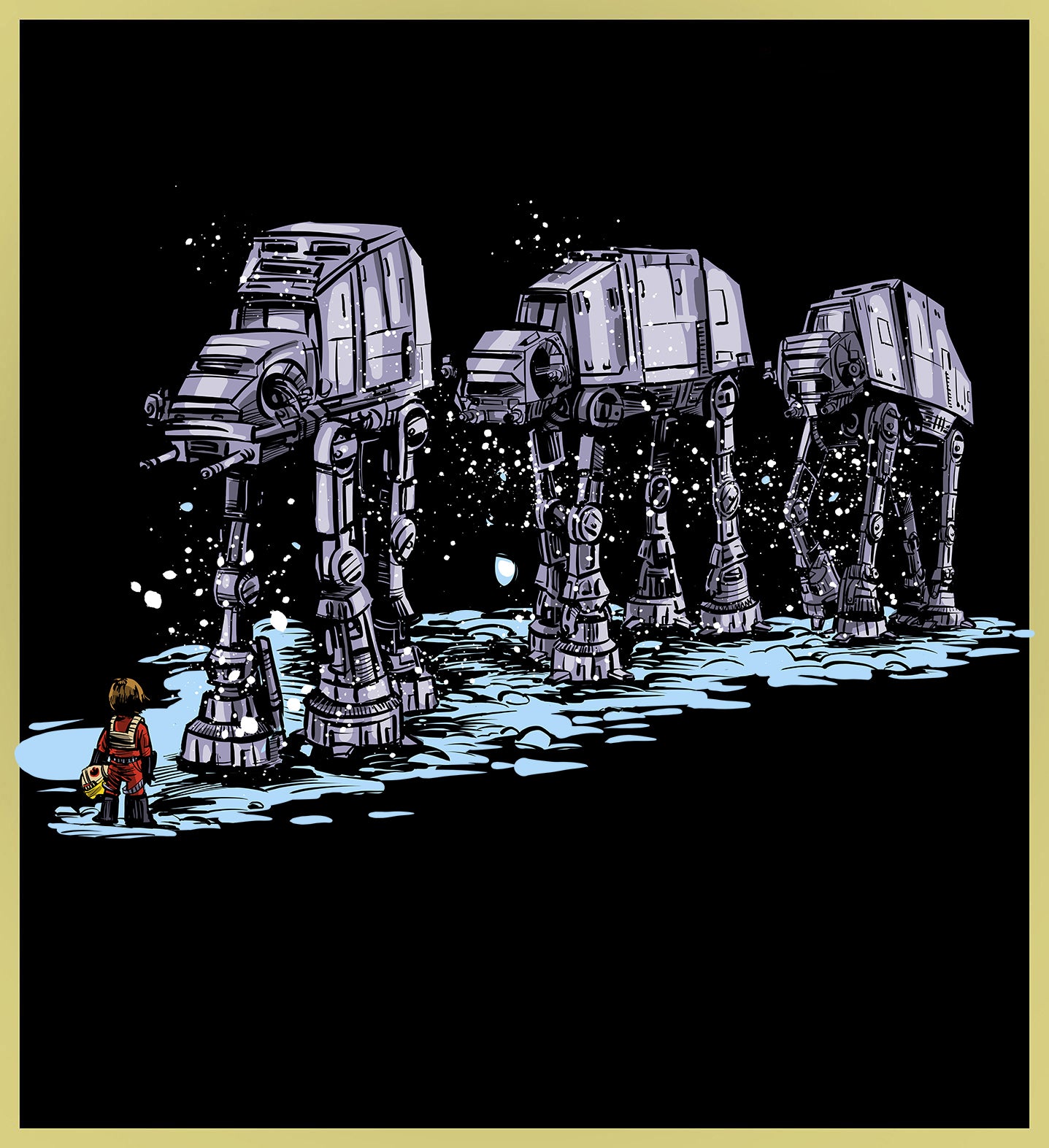 STAR WARS - TANK MAN HOMAGE - NEW POP TURBO TEE!