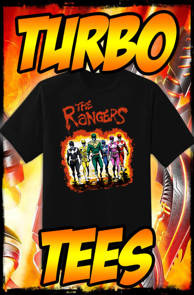 POWER RANGERS - THE WARRIORS - NEW POP TURBO TEE!