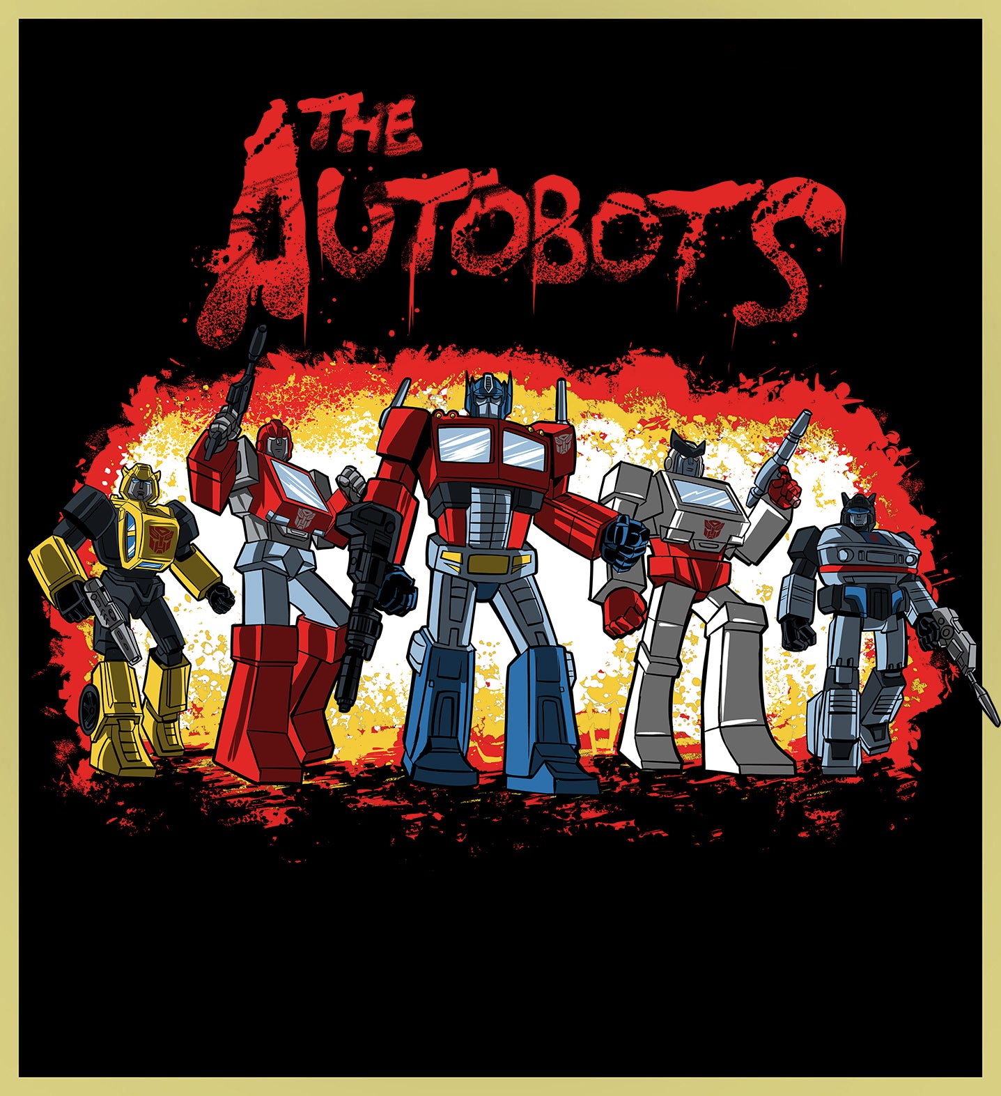 AUTOBOTS - THE WARRIORS - NEW POP TURBO TEE!