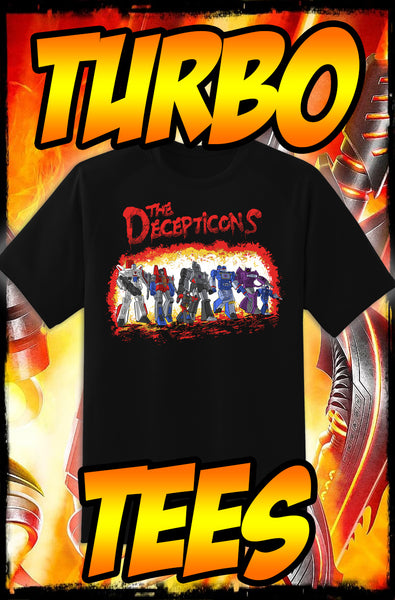 DECEPTICONS - THE WARRIORS - NEW POP TURBO TEE!