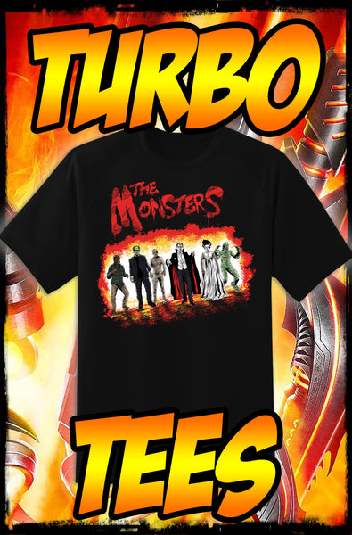 UNIVERSAL MONSTERS - THE WARRIORS - NEW POP TURBO TEE!