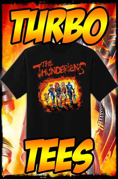 THUNDERCATS - THE WARRIORS - NEW POP TURBO TEE!