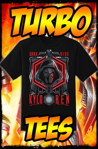 KYLO REN - DARK SIDE - NEW POP TURBO TEE!