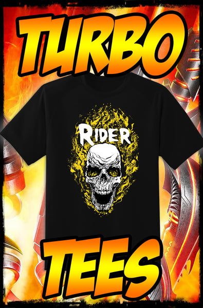 GHOST RIDER - SKULL - NEW POP TURBO TEE!