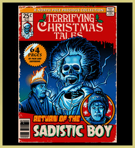 HOME ALONE - TERRIFYING CHRISTMAS TALES - NEW POP TURBO TEE!
