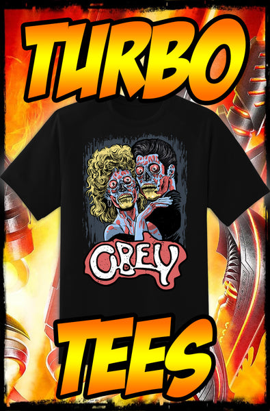 THEY LIVE - GREASE MASH-UP - NEW POP TURBO TEE!