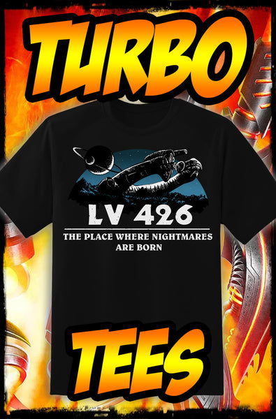 ALIEN - LV-426 NIGHTMARES - NEW POP TURBO TEE!