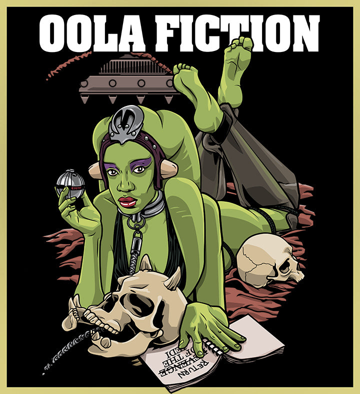 OOLA FICTION  - OOLA / PULP FICTION - NEW POP TURBO TEE!