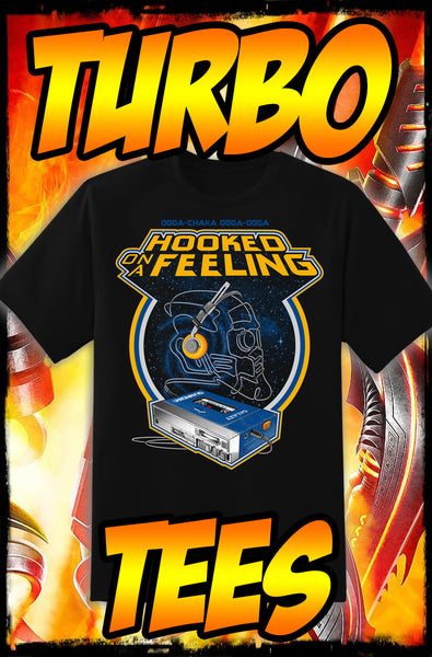 GUARDIANS OF THE GALAXY - HOOKED ON A FEELING - MASH-UP TURBO TEE!