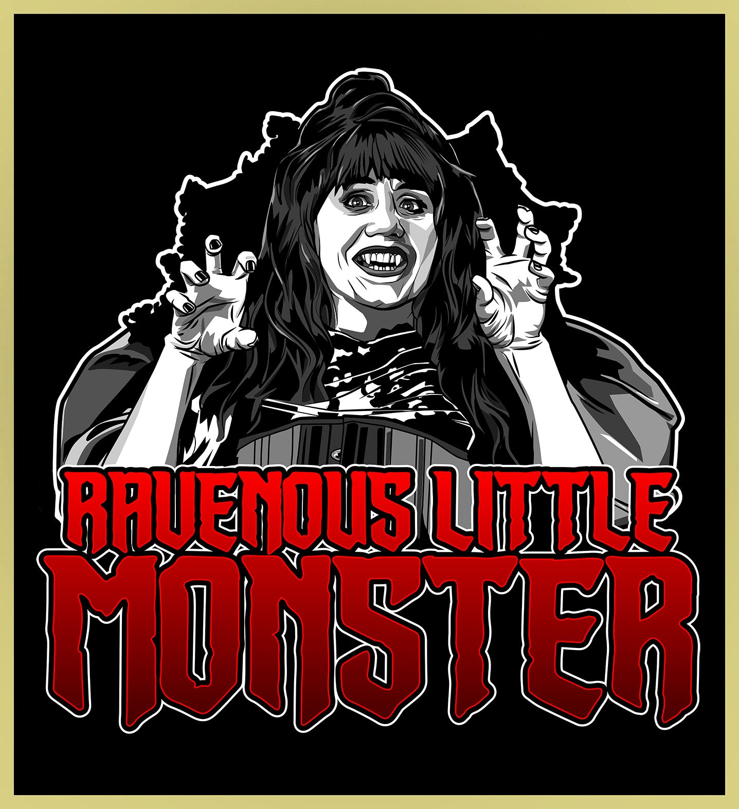 WHAT WE DO IN THE SHADOWS - RAVENOUS  LITTLE MONSTER - NEW POP TURBO TEE!