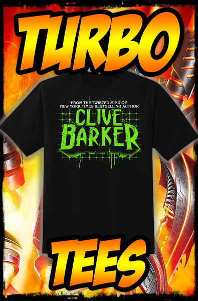 CLIVE BARKER - TRIBUTE - NEW POP TURBO TEE!