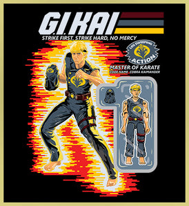 G.I. KAI - COBRA KAI / G.I. JOE - NEW POP TURBO TEE!