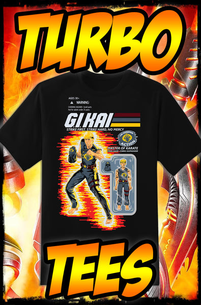 G.I. KAI - COBRA KAI / G.I. JOE - NEW POP TURBO TEE!