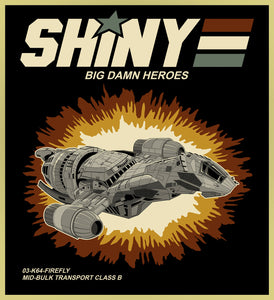 SHINY - G.I. JOE / FIREFLY - NEW POP TURBO TEE!