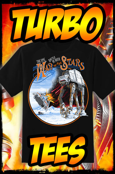 WAR OF THE STARS - BATTLE OF HOTH - TRIBUTE TURBO TEE!