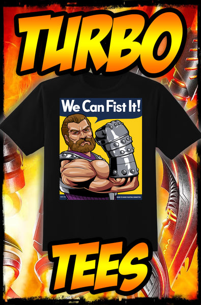 MASTERS OF THE UNIVERSE - FISTO - NEW POP TURBO TEE!