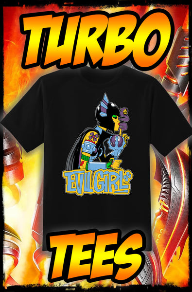 EVIL GIRL - EVIL-LYN TANK GIRL - NEW POP TURBO TEE!