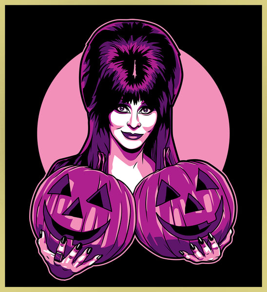 ELVIRA - PUMPKINS - NEW POP TURBO TEE!