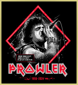 PROWLER - TRIBUTE TO PAUL DI'ANNO - HEAVY METAL TURBO TEE!