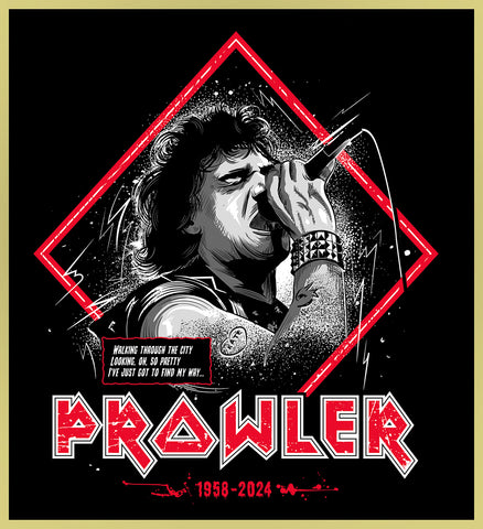 PROWLER - TRIBUTE TO PAUL DI'ANNO - HEAVY METAL TURBO TEE!