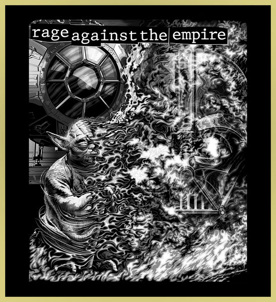 RAGE AGAINST THE EMPIRE - HEAVY METAL TURBO TEE!