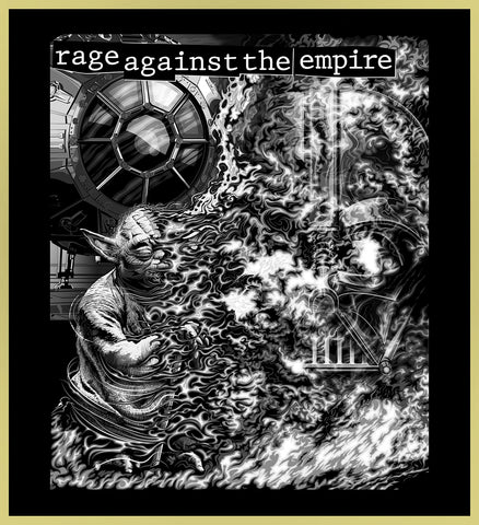 RAGE AGAINST THE EMPIRE - HEAVY METAL TURBO TEE!