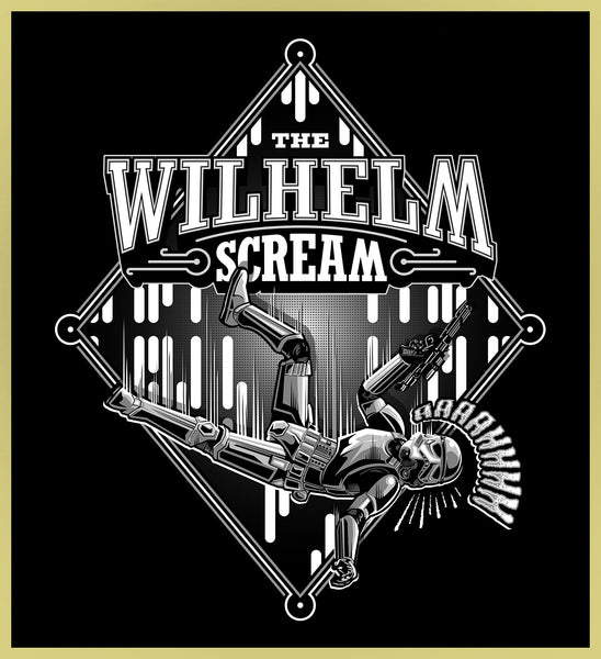 STAR WARS - WILHELM SCREAM - NEW POP TURBO TEE!