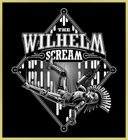 STAR WARS - WILHELM SCREAM - NEW POP TURBO TEE!
