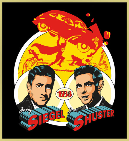 SUPERMAN - 1938 - NEW POP TURBO TEE!