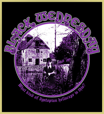 BLACK WEDNESDAY - SABBATH - HEAVY METAL TURBO TEE!