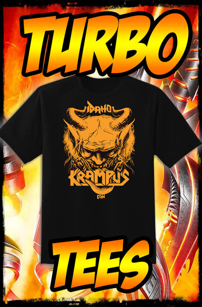 IDAHO KRAMPUS CON - 2025 TURBO COMCIS EXCLUSIVE KREATOR TEE!