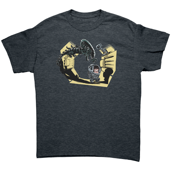 ALIEN - CALVIN & HOBBES TRIBUTE - NEW POP TURBO TEE!