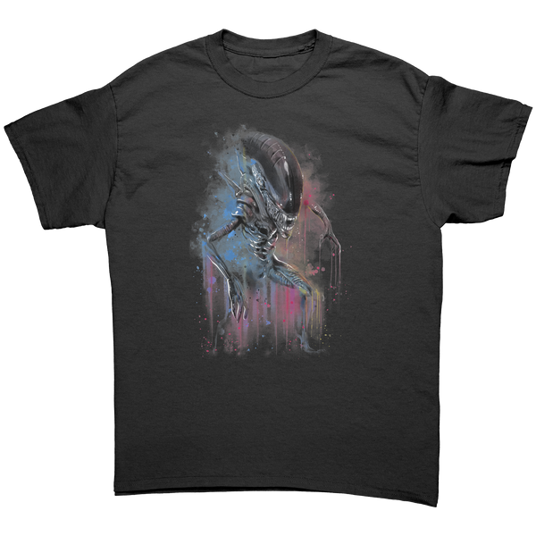 ALIEN - WATERCOLOR - NEW POP TURBO TEE!