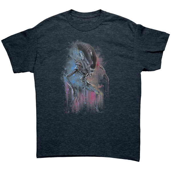 ALIEN - WATERCOLOR - NEW POP TURBO TEE!