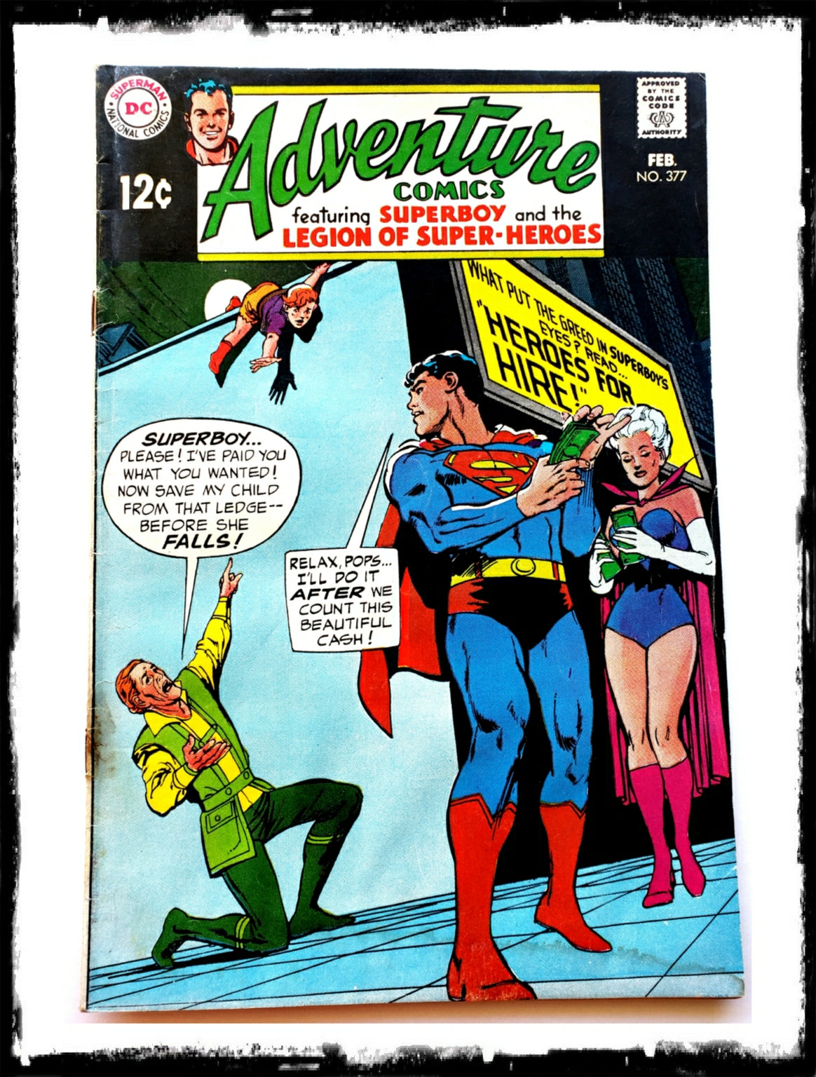 ADVENTURE COMICS - #377 (1968 - VG)