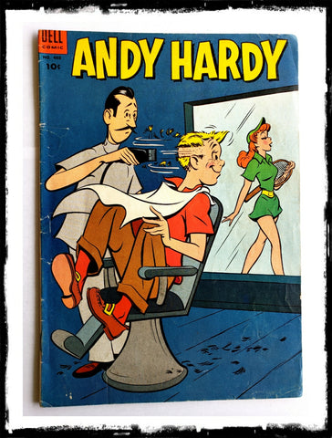 FOUR COLOR COMICS: ANDY HARDY - #480 DELL COMICS (1953 - FN)