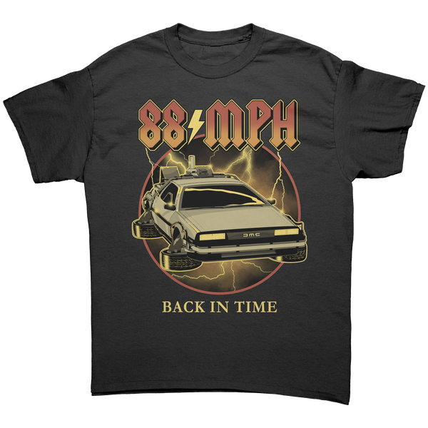 BACK TO THE FUTURE - 88 MPH - HEAVY METAL TURBO TEE!