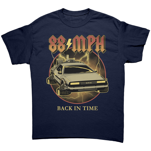 BACK TO THE FUTURE - 88 MPH - HEAVY METAL TURBO TEE!