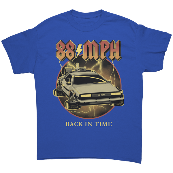 BACK TO THE FUTURE - 88 MPH - HEAVY METAL TURBO TEE!