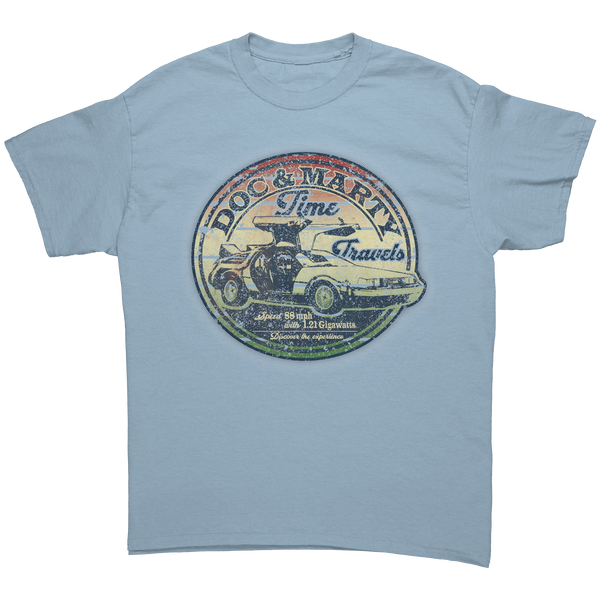 BACK TO THE FUTURE - DOC & MARTY - NEW POP TURBO TEE!