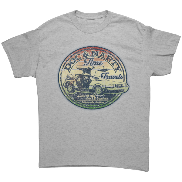 BACK TO THE FUTURE - DOC & MARTY - NEW POP TURBO TEE!