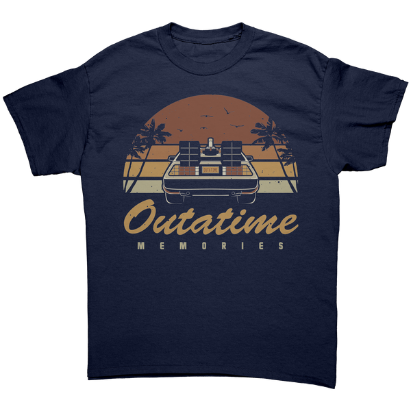 BACK TO THE FUTURE - OUTTATIME MEMORIES - NEW POP TURBO TEE!
