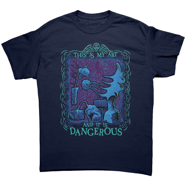 BEETLEJUICE - DANGEROUS ART - NEW POP TURBO TEE!