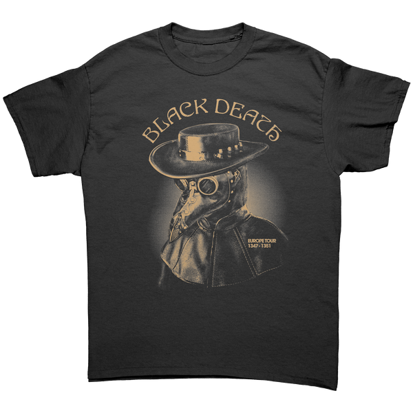 BLACK DEATH - EURO TOUR - NEW POP TURBO TEE!