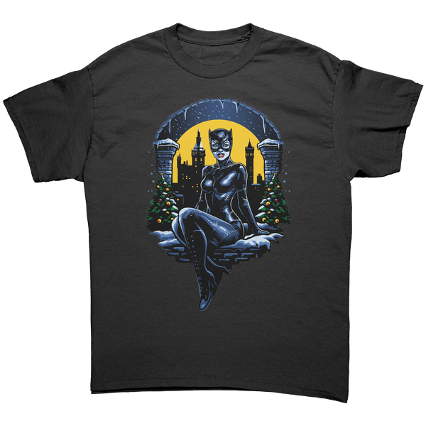 CATWOMAN - CHRISTMAS IN GOTHAM - NEW POP TURBO TEE!