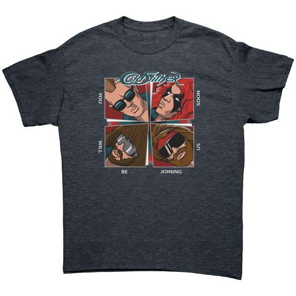 COBRA DREADNOKS - COLD SLITHER & POISON - HEAVY METAL TURBO TEE!