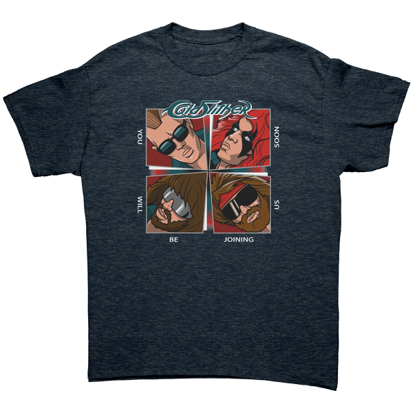COBRA DREADNOKS - COLD SLITHER & POISON - HEAVY METAL TURBO TEE!