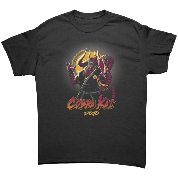 COBRA KAI - SHAKE HANDS WITH THE DEVIL - NEW POP TURBO TEE!