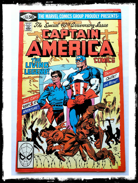 CAPTAIN AMERICA - #255 ORIGIN RETOLD (1981 - VF)