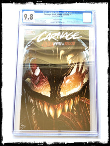 CARNAGE: BLACK, WHITE & BLOOD - #1 MICO SUAYAN LIMITED EXCLUSIVE VARIANT (GRADED CGC 9.8)